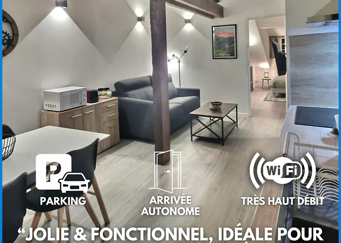 Superbe, T2 Elegant, Neuf, Parking